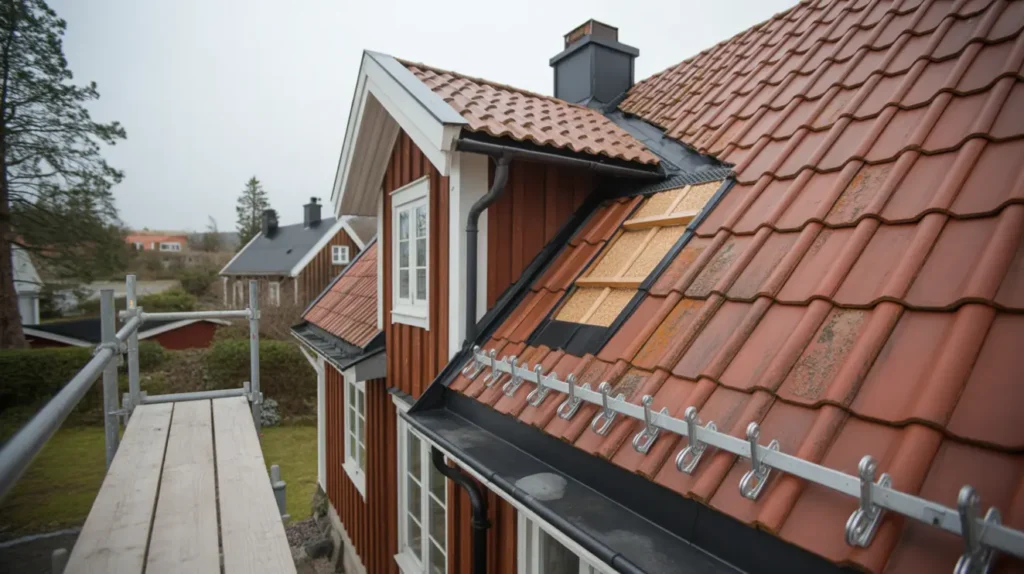 storms kra ditt tak f rankra takpannor med klammer och r tt nockf sten praktisk checklista f r villa gare
