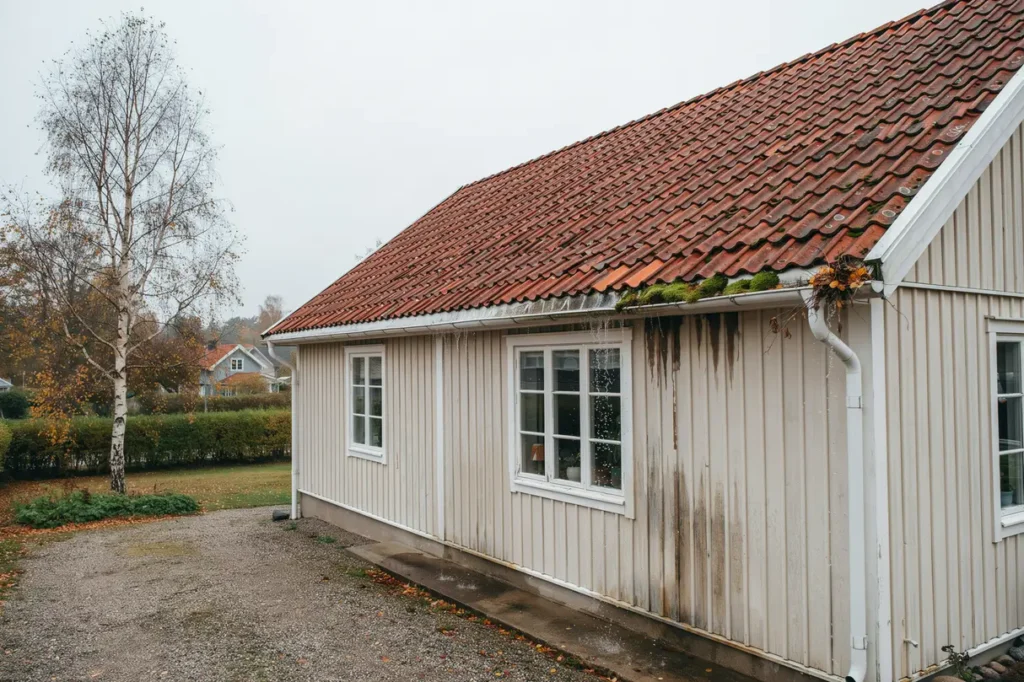 tecken p att ditt tak har d lig avrinning s uppt cker och tg rdar du problemen i tid